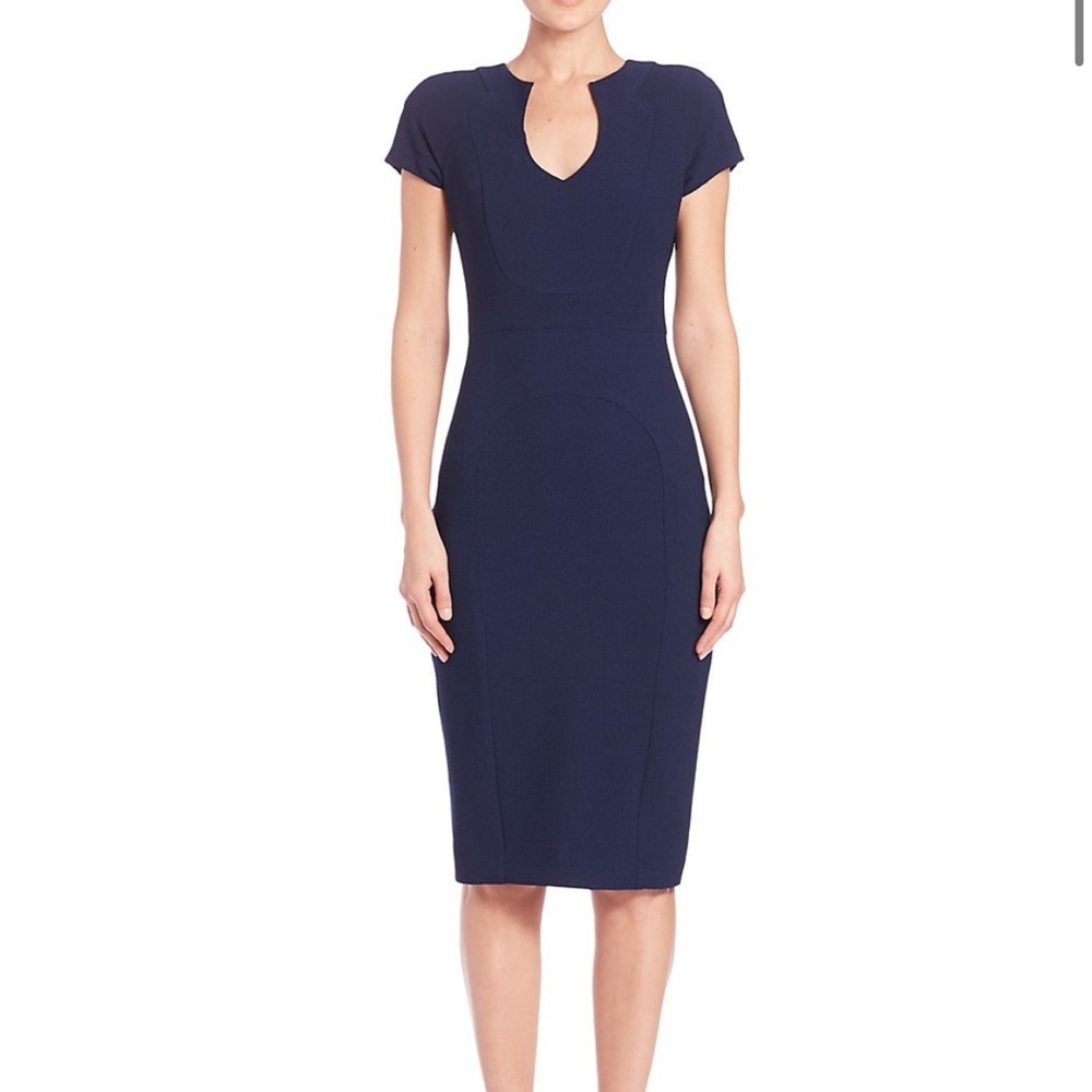 Black Halo Navy Blue dress size 8